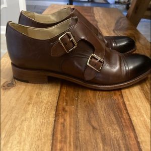 Mr. Colin Double Monk Strap Shoe, office of Angela scott.